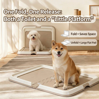 Indoor Dog Toilet Trainer – Mess-Free Potty Solution for Dogs & Puppies | Easy Indoor Potty Training Gift