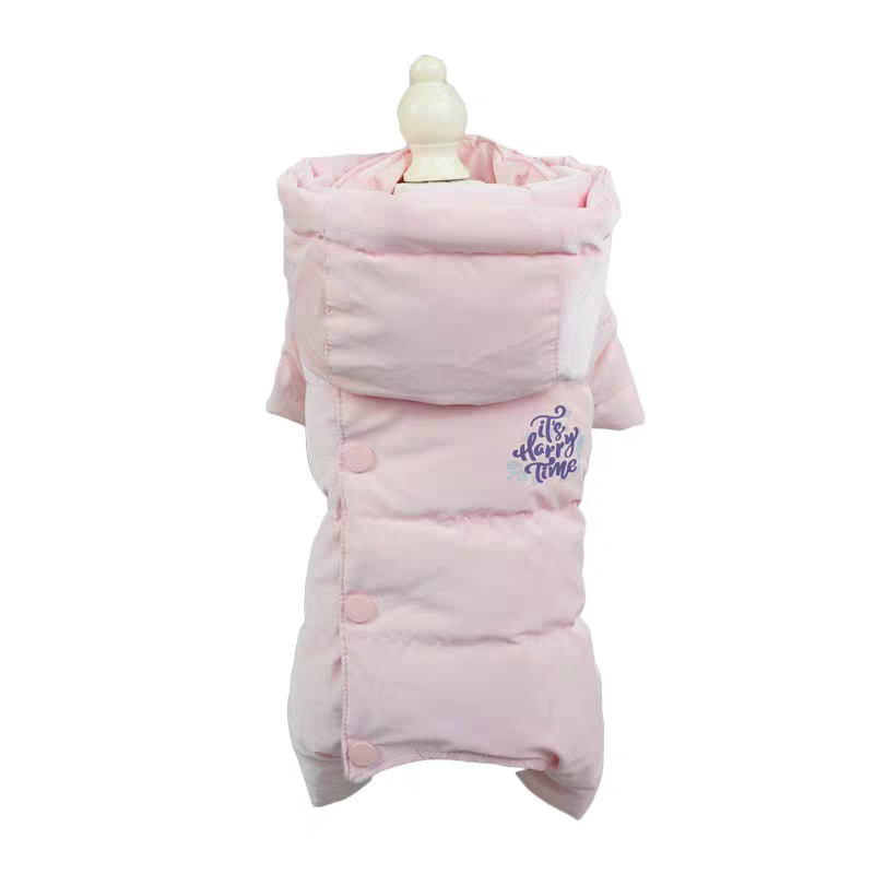 Pet waterproof puffer jacket