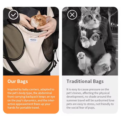 Front Pet Carrier Travel Backpack - Cutier Store