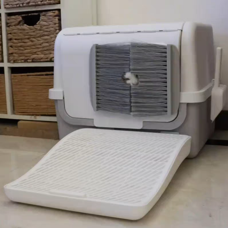 Cat Self Grooming Litter Box