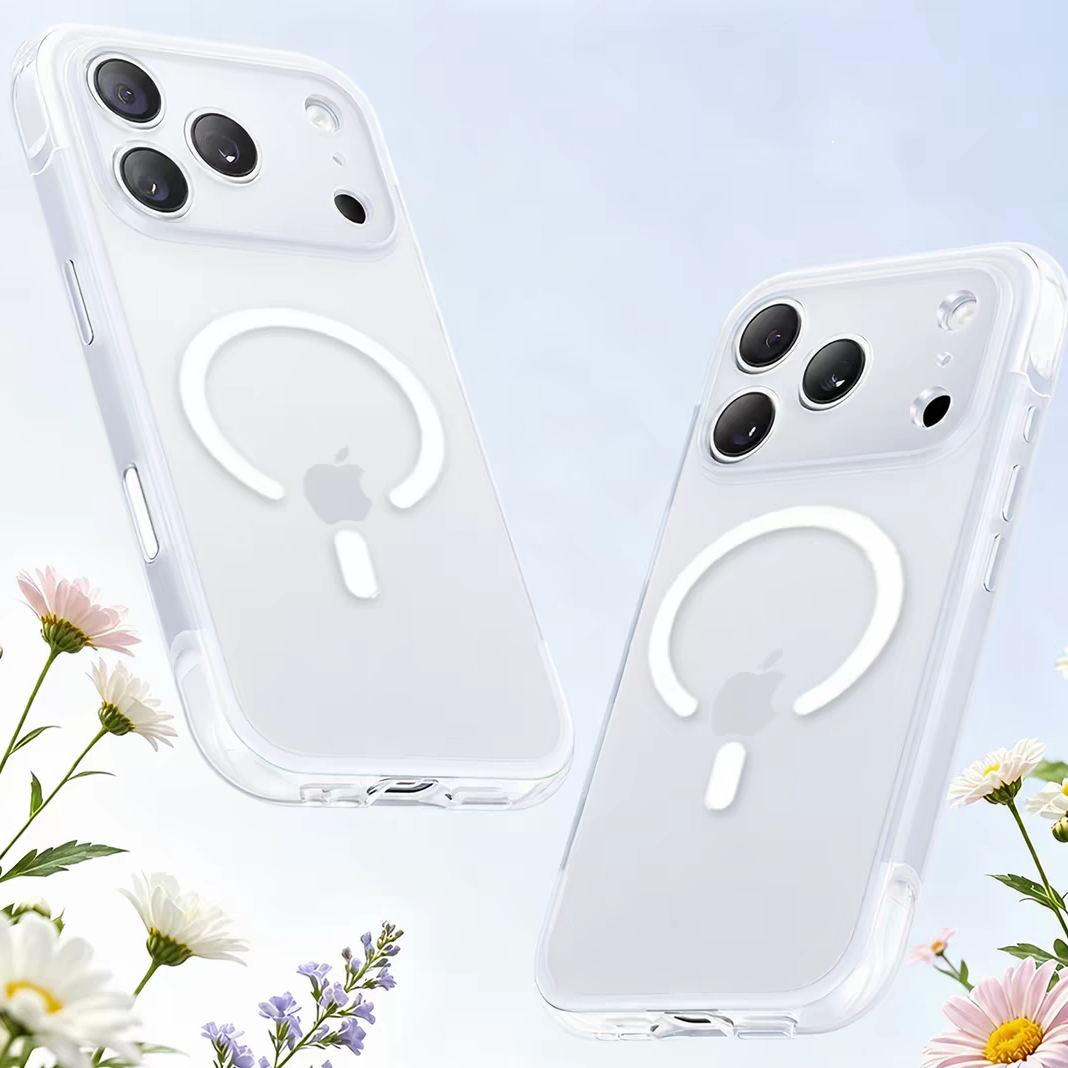 Cute Translucent  Magsafe iPhone 18/17 case
