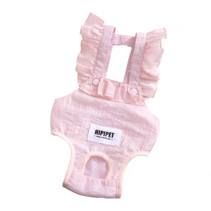 Pink Dog Menstrual Pants – Reusable Female Dog Heat Nappy & Period Underwear