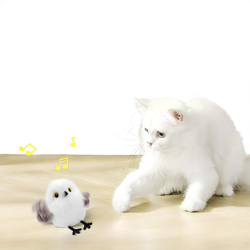 Flapping Bird Cat Toy | Realistic Flying Toy for Cats