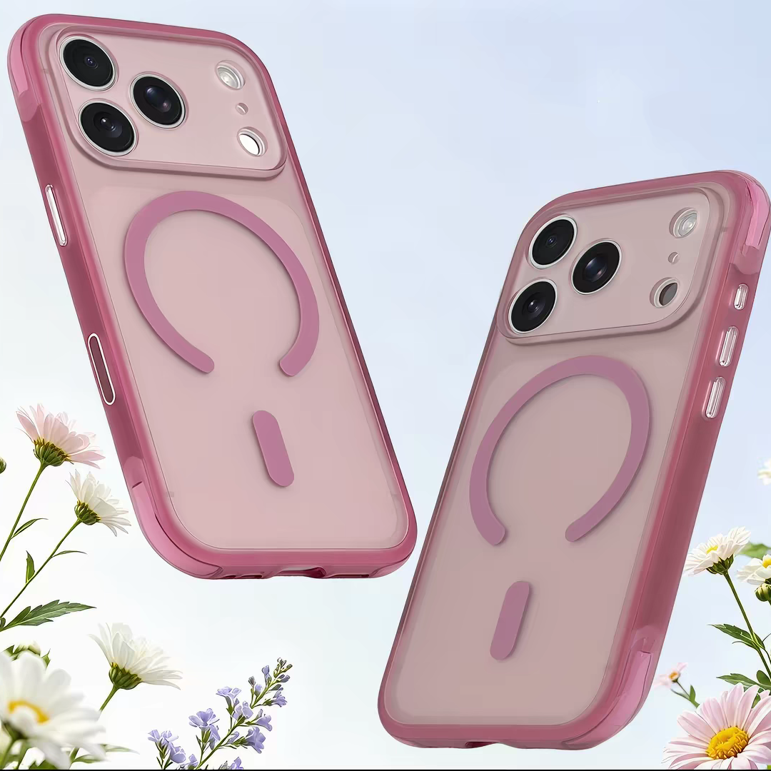 Cute Translucent  Magsafe iPhone 18/17 case