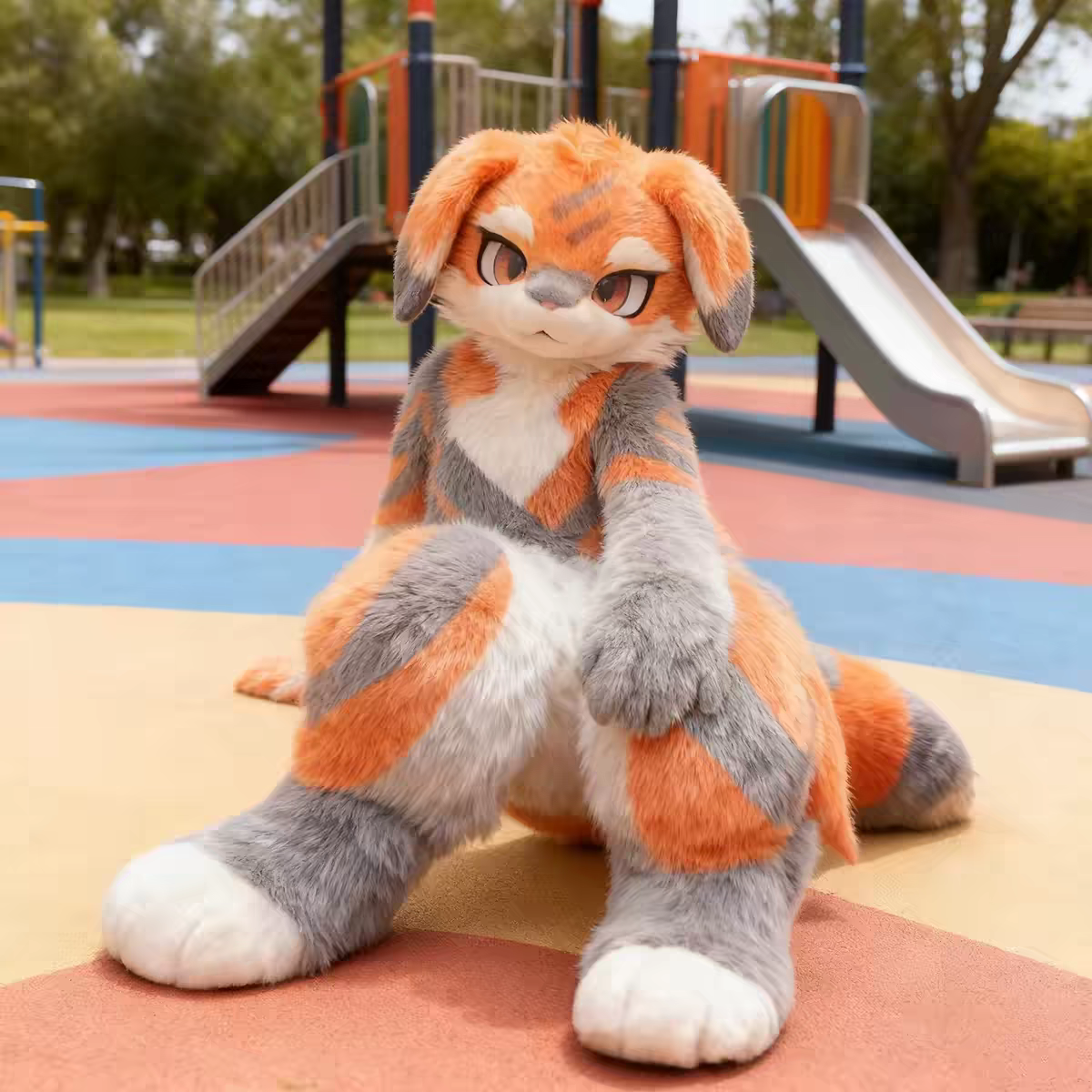Custom Full Fursuit – Handmade Wearable Fur Costume for Cosplay & Conventions