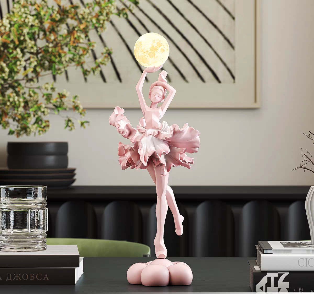 Luxury Ballet Girl Night Light – Aesthetic Home Decor Gift