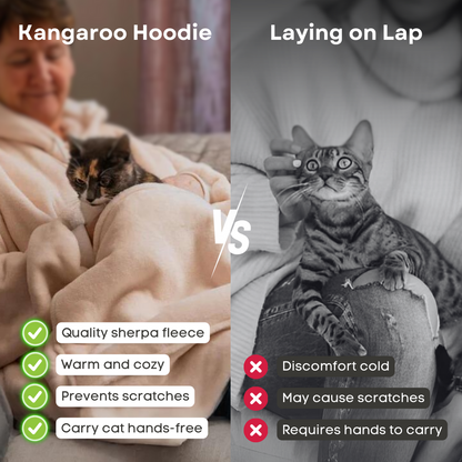 Cat mom kangaroo hoodie - Cutier Store