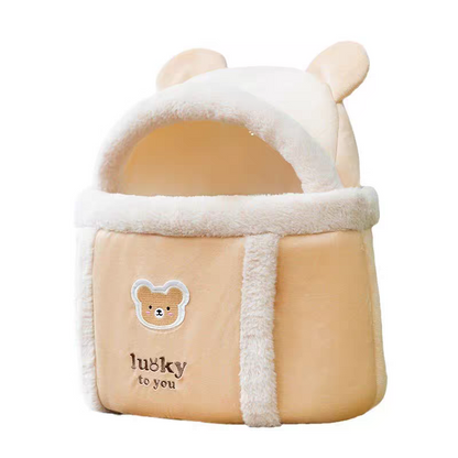 Heated Pet Carrier Backpack with Hand Warmer – Front Chest Travel Bag for Cats & Small Dogs