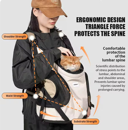 Front Pet Carrier Travel Backpack - Cutier Store