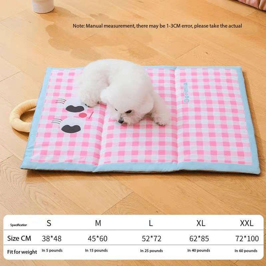 Pet ice summer mat Pink