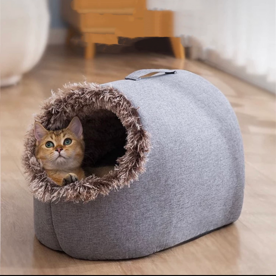 Pet Winter Houses Warm Cat Shelter Bed