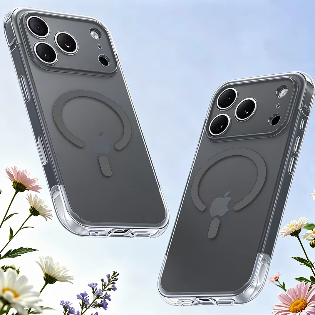 Cute Translucent  Magsafe iPhone 18/17 case