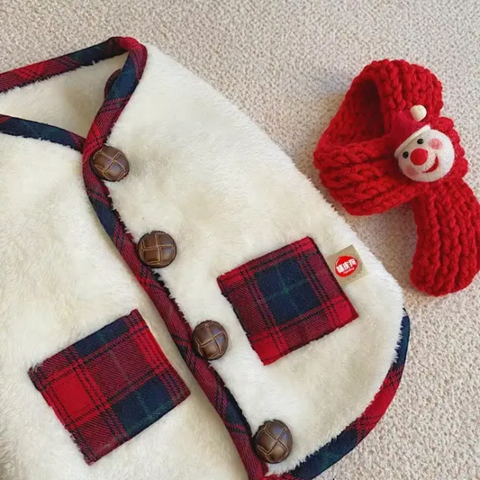 Christmas Pet winter sweater Outfits Cloth
