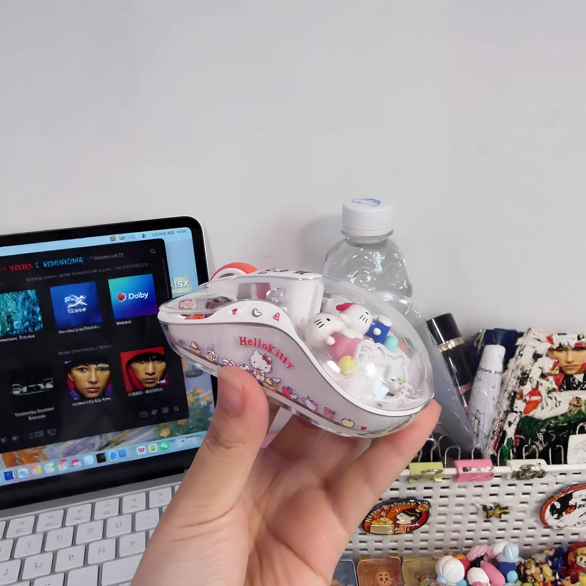 Cute kitty 3d Wireless Mouse