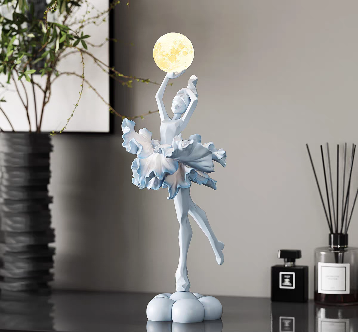 Luxury Ballet Girl Night Light – Aesthetic Home Decor Gift