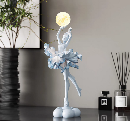 Luxury Ballet Girl Night Light – Aesthetic Home Decor Gift