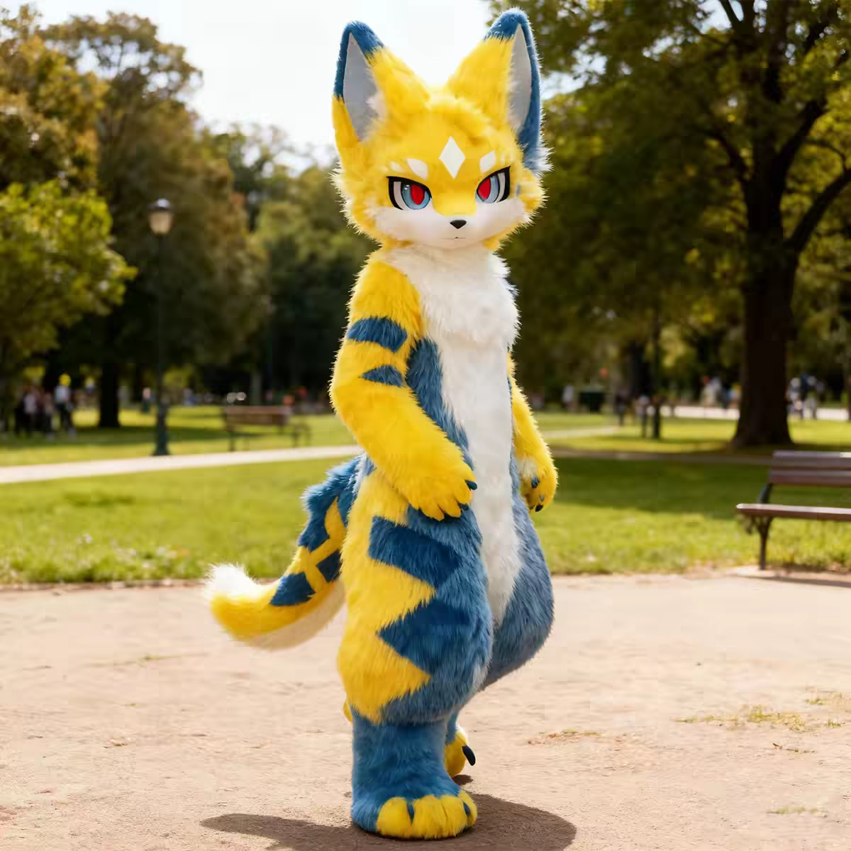 Custom Full Fursuit – Handmade Wearable Fur Costume for Cosplay & Conventions
