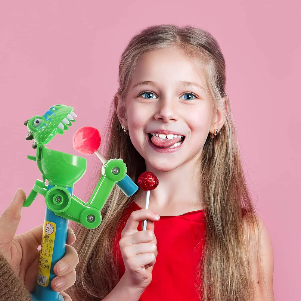 Dinosaur Lollipop Robot Holder