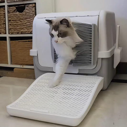 Cat Self Grooming Litter Box