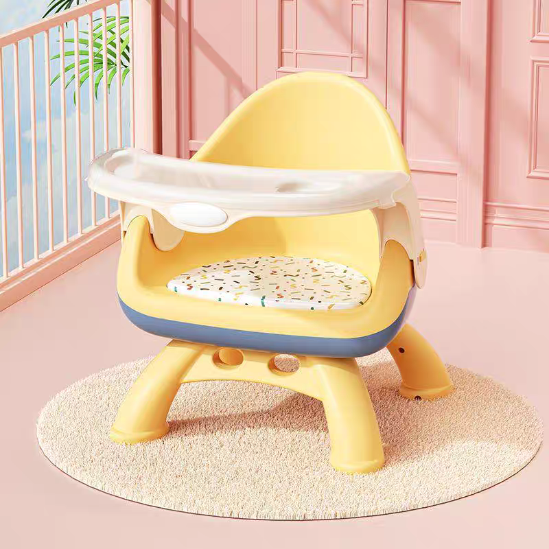 🍭Cute Toddler Feeding Chair with Tray – Multi-Use Baby Booster Seat ( Baby Dining Table)