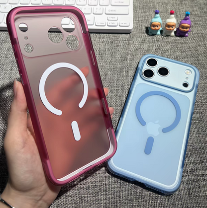 Cute Translucent  Magsafe iPhone 18/17 case