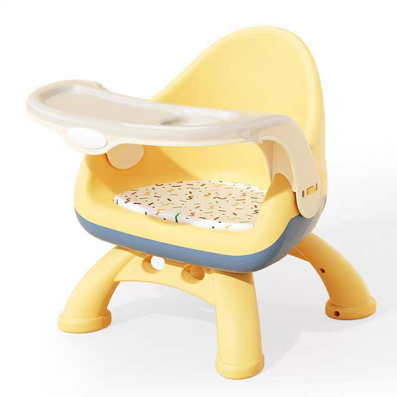 🍭Cute Toddler Feeding Chair with Tray – Multi-Use Baby Booster Seat ( Baby Dining Table)