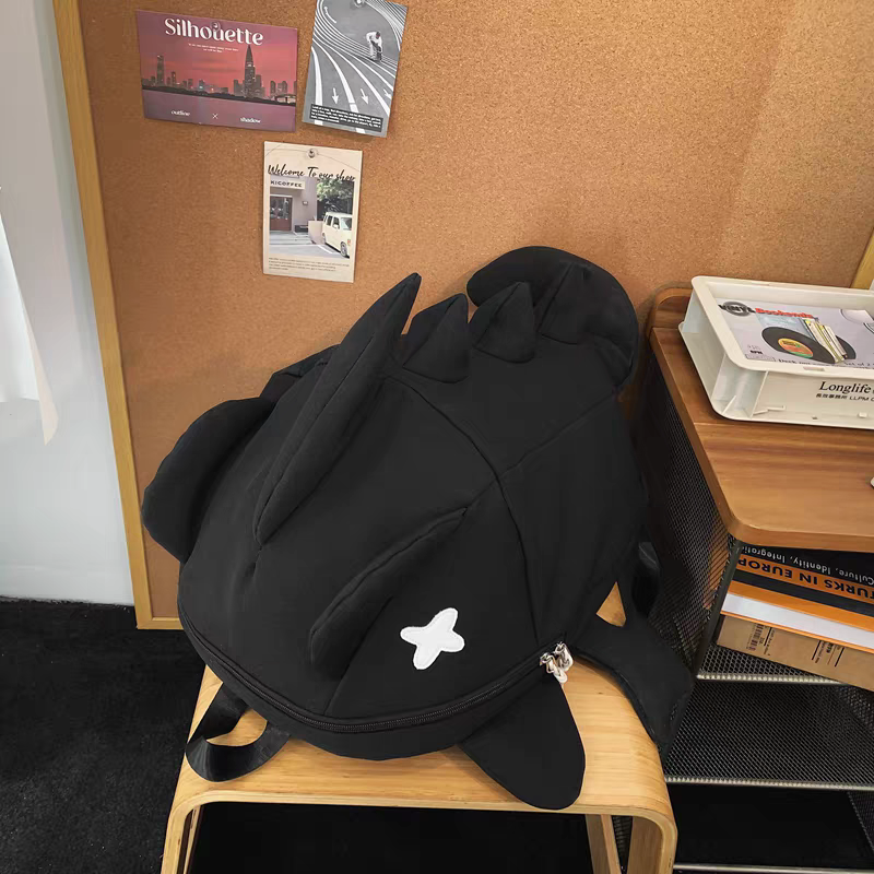 Shark Motorcycle Backpack - Waterproof Riding Bag with Full Face Helmet Holder