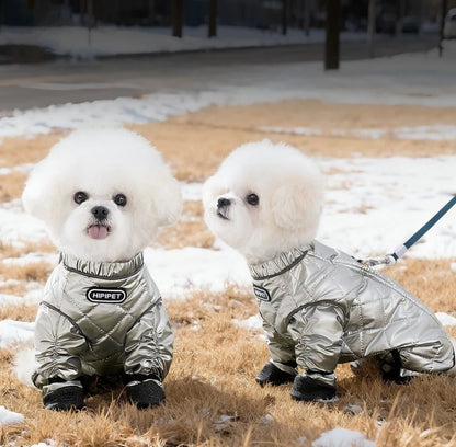 Four-Legged Waterproof Pants for Puppies – Dog Rain Trousers & Mud-Proof Pet Leg Covers