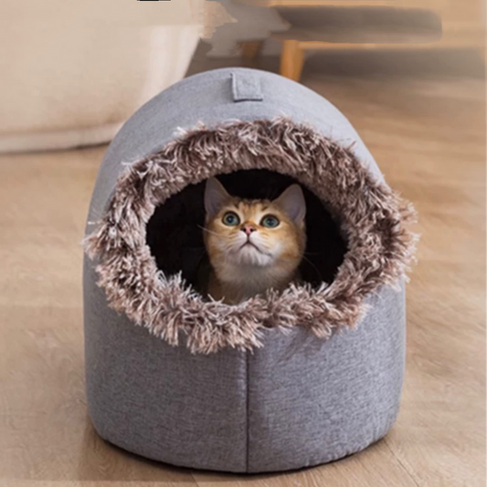 Pet Winter Houses Warm Cat Shelter Bed