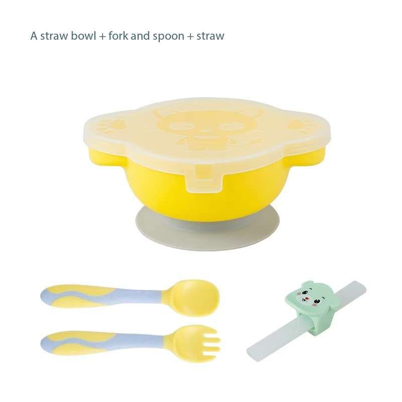 Heatproof Baby Food Bowl set Yellow