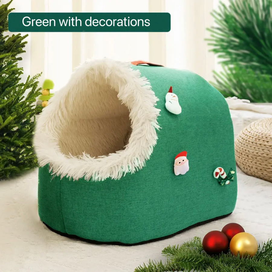 Pet Winter Houses Warm Cat Shelter Bed