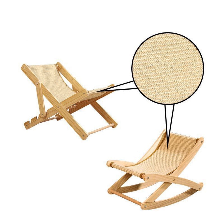 Cat Sisal Chair Rocking Chair - PP13