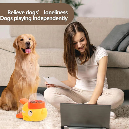 Dog Interactive Puzzle Feeder Toy – Duck Treat Dispenser & Slow Feeder - Cutier Store