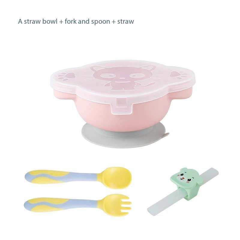 Heatproof Baby Food Bowl set Pink