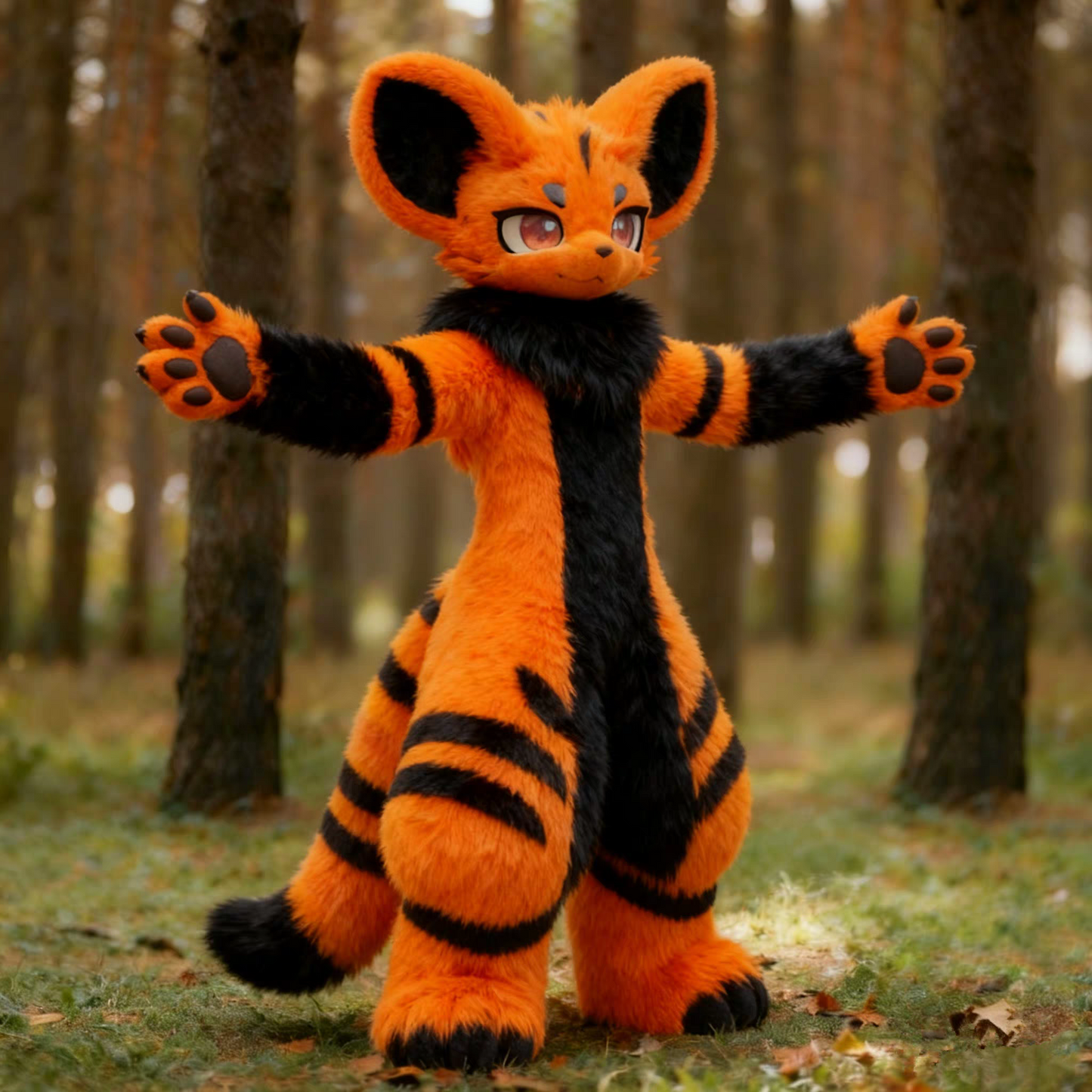Custom Full Fursuit – Handmade Wearable Fur Costume for Cosplay & Conventions