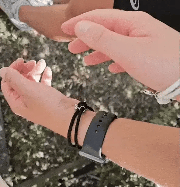 Cute Magnetic Heart Bracelet Set