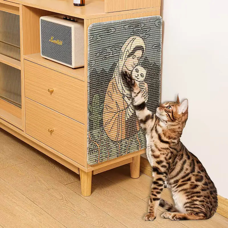 wall decoration painting pet cat claw scratching board CutierStore®